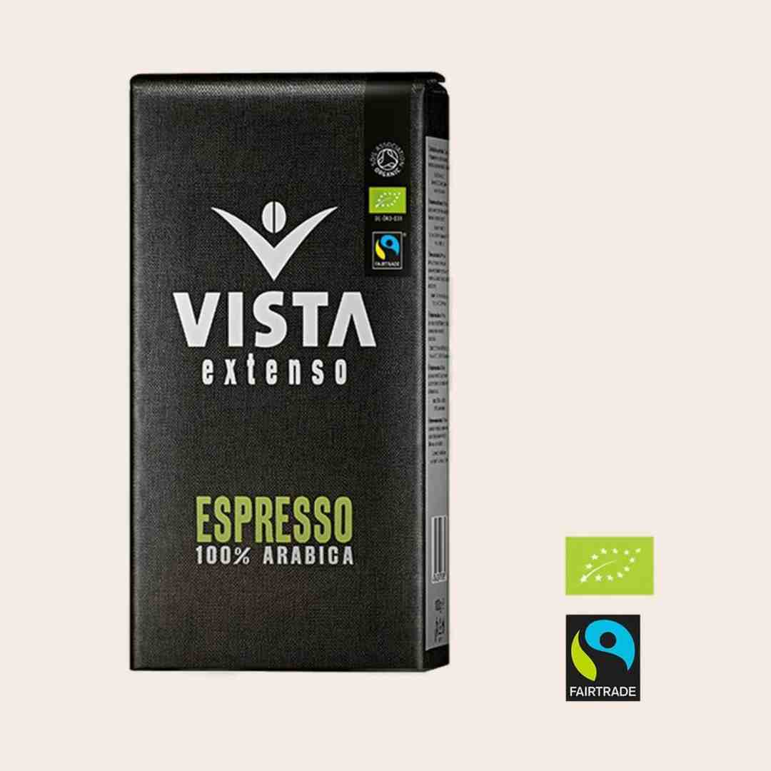 Vista Extenso Espresso, Bio Fairtrade, 1.000g