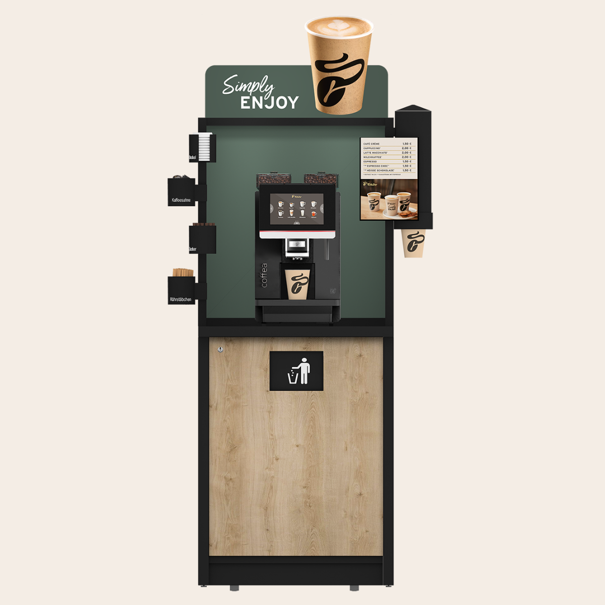 Tchibo Kaffeebar Konzept