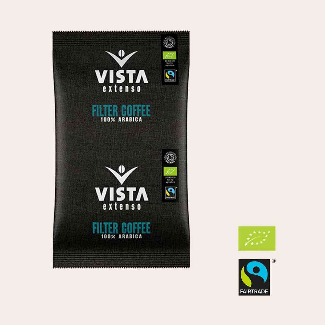 VISTA Extenso Filterkaffee, Bio Fairtrade, 500g