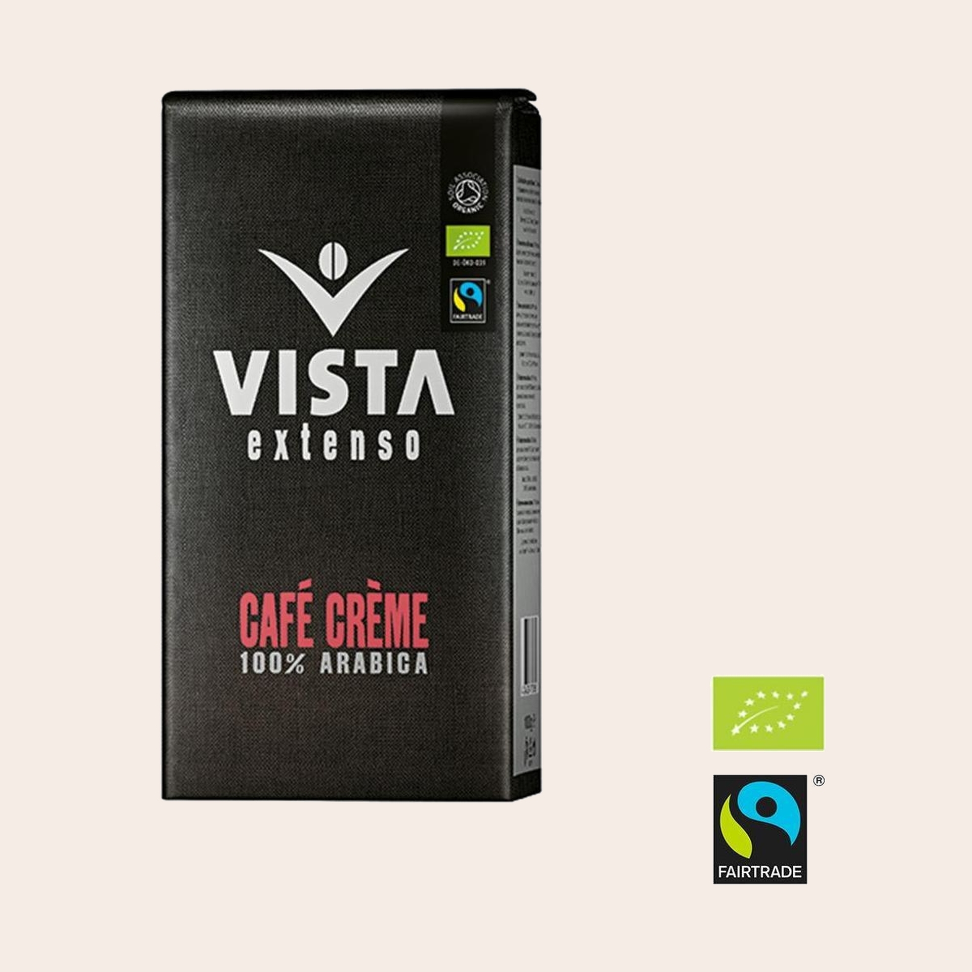 Vista Extenso Café Crème, Bio Fairtrade, 1.000g