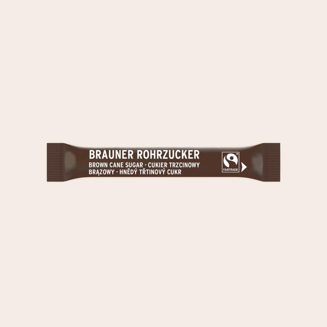 Fairtrade Zuckersticks, braun